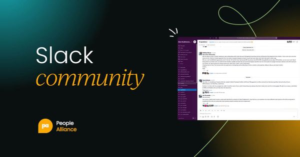Join the People Alliance  Slack community