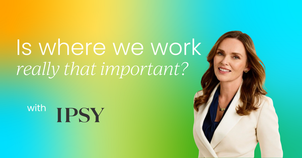 Mythbusting: Where we work  is not that important