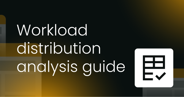 Workload distribution analysis guide