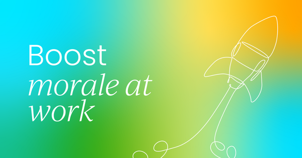 9 fun ways to boost morale at work  (with real examples)