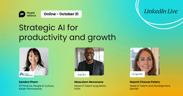 Strategic AI for productivity and growth