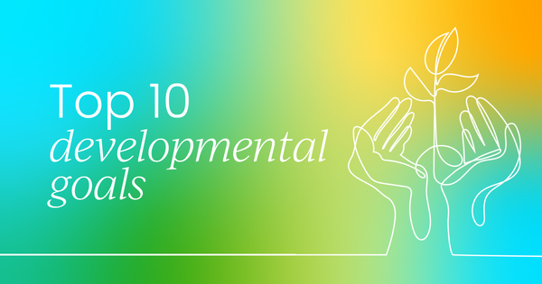 Top 10 developmental goals  (examples) for leaders