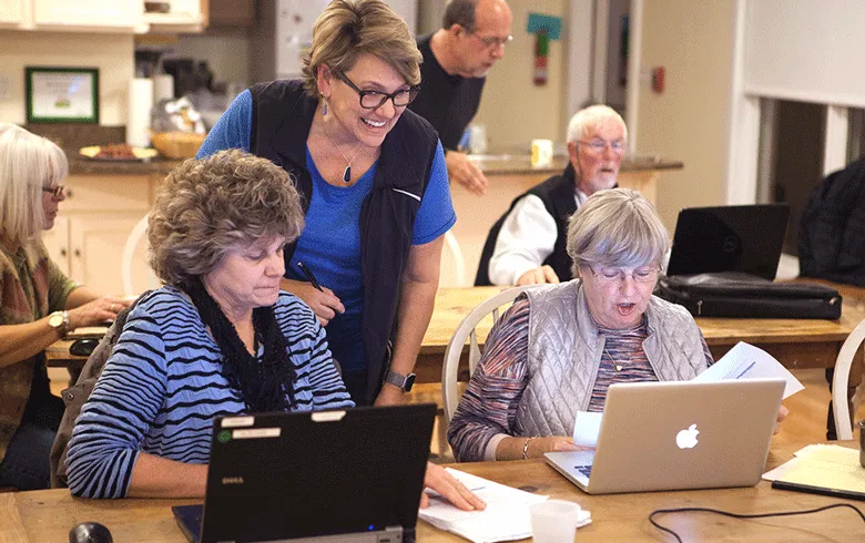 Adult-students-at-a-digital-literacy-workshop-in-Saint-George,-Maine.-(Photo-by-Carolyn-Campbell-for-The-Daily-Yonder)