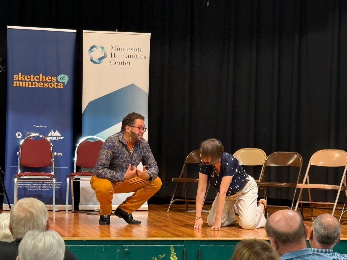 COMMUNITY VOICES | Sketching through conflict: Laughs and skits on mining in Emily, Minn.