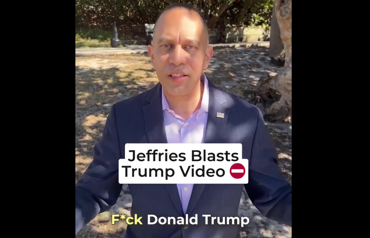 The real reason Hakeem Jeffries cussed out Donald Trump