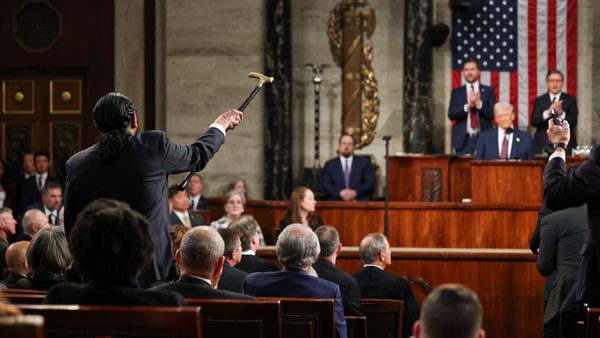 Boycotting the SOTU would make Trump ‘the story’