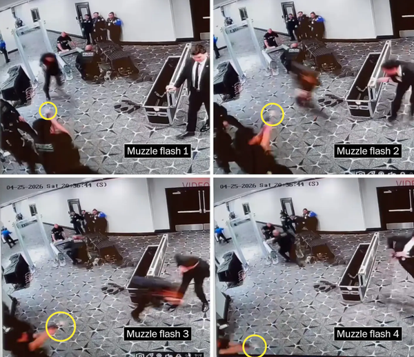 Forget 'staged shooting.' Looks like there was no shooting at all