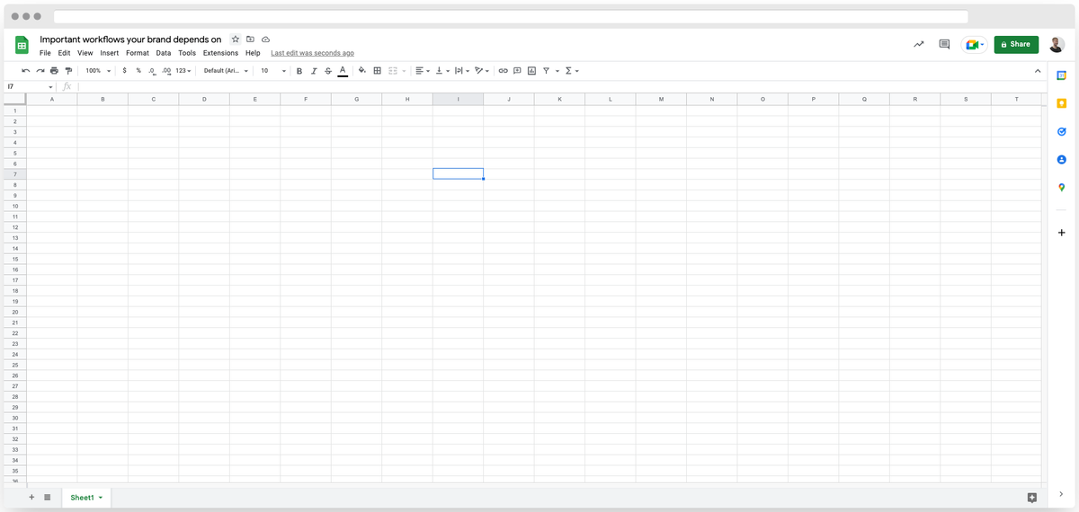 Everyone likes to talk about tech stacks. The reality is most brands run on Google Sheets and setting up the right templates is key to handling the nuances of your business.