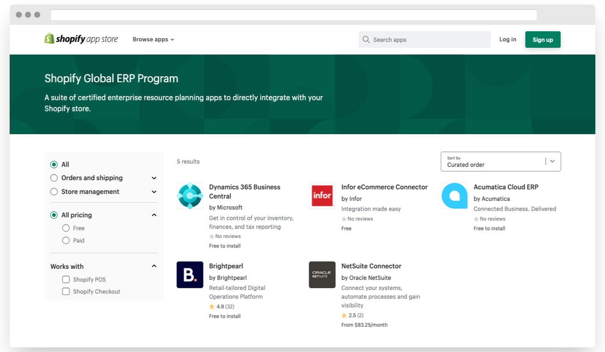 The Shopify Global ERP Program is misleading Founders and Operators