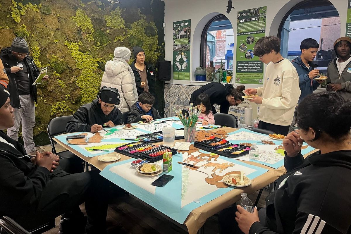 Una nueva serie de talleres invita a los residentes de Kensington a ayudar a crear espacios públicos más verdes.