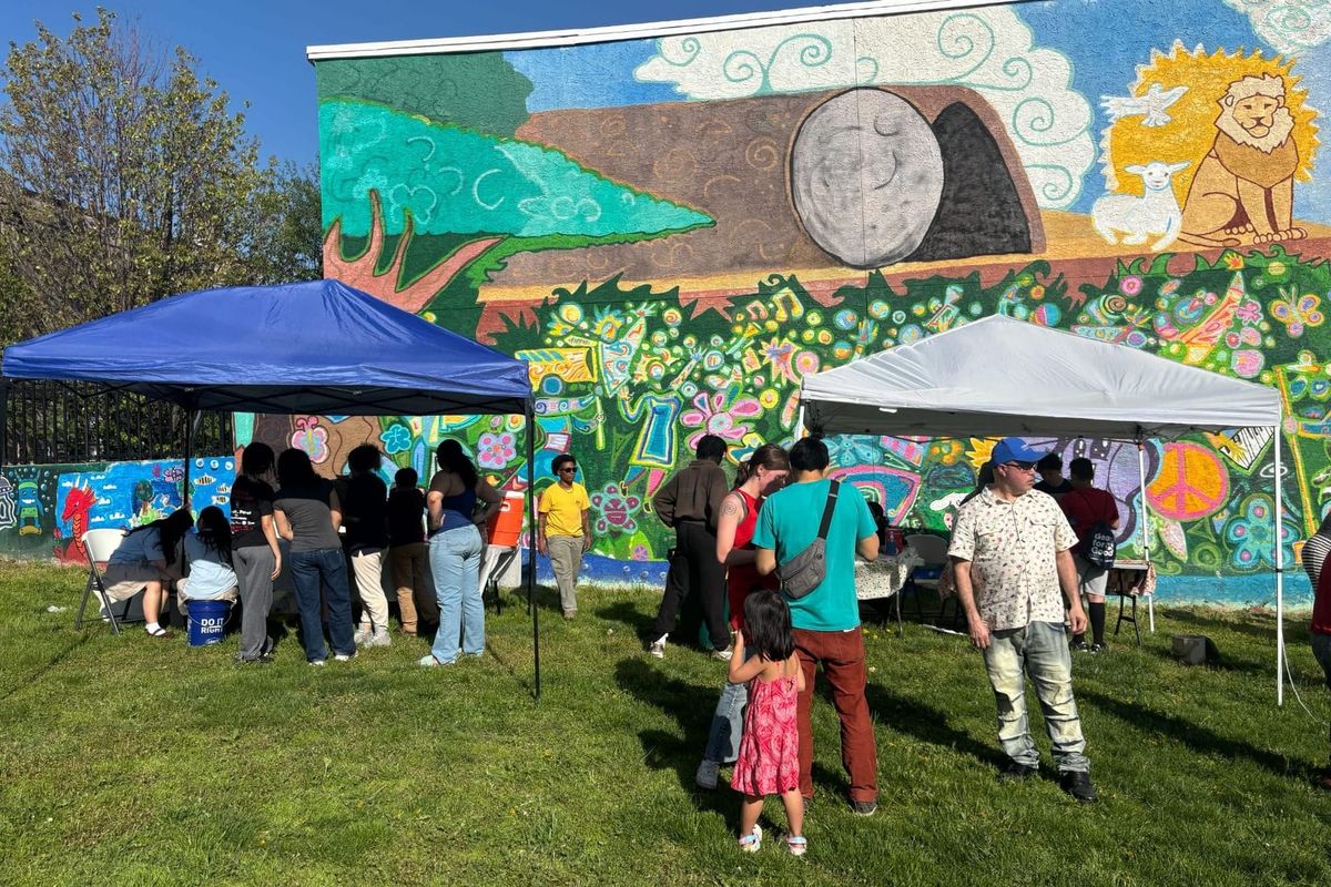 Dirt Day turns empty Kensington lot into pop-up park with greening education and community