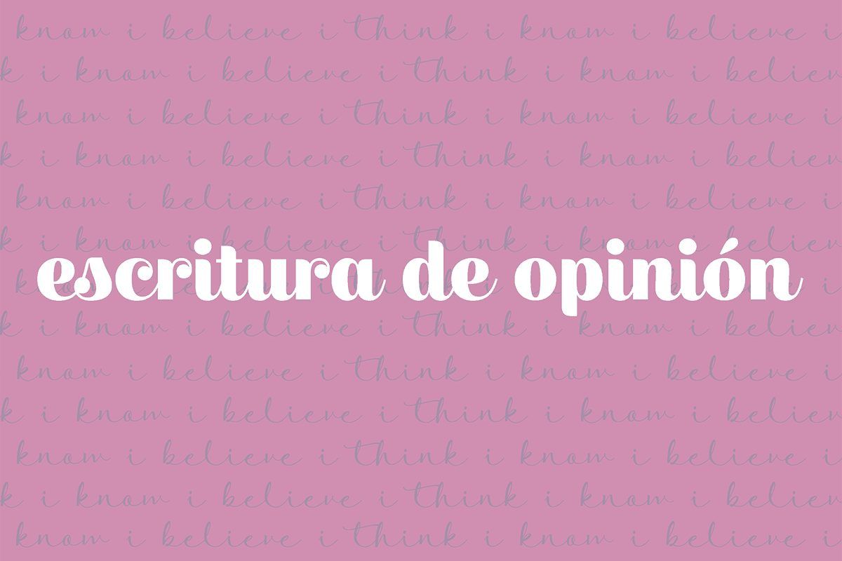 Convirtiendo tus opiniones en artículos de opinión