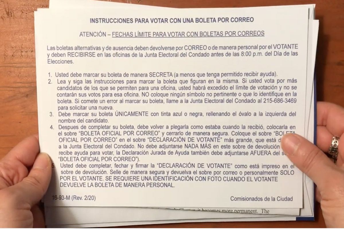 PA Primary Election 2020: Philadelphia Latinx organization creates bilingual tutorial videos for mail-in ballots