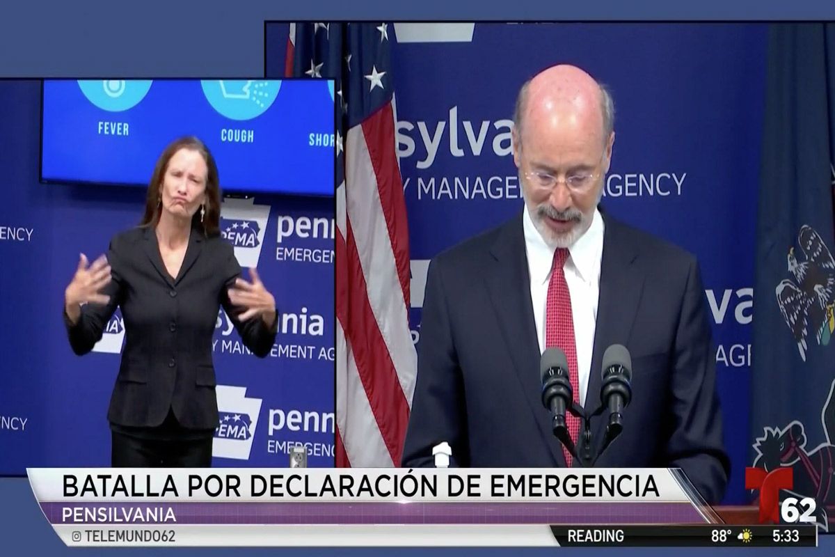 Wolf batallará en corte de vigencia de la declaración de desastre