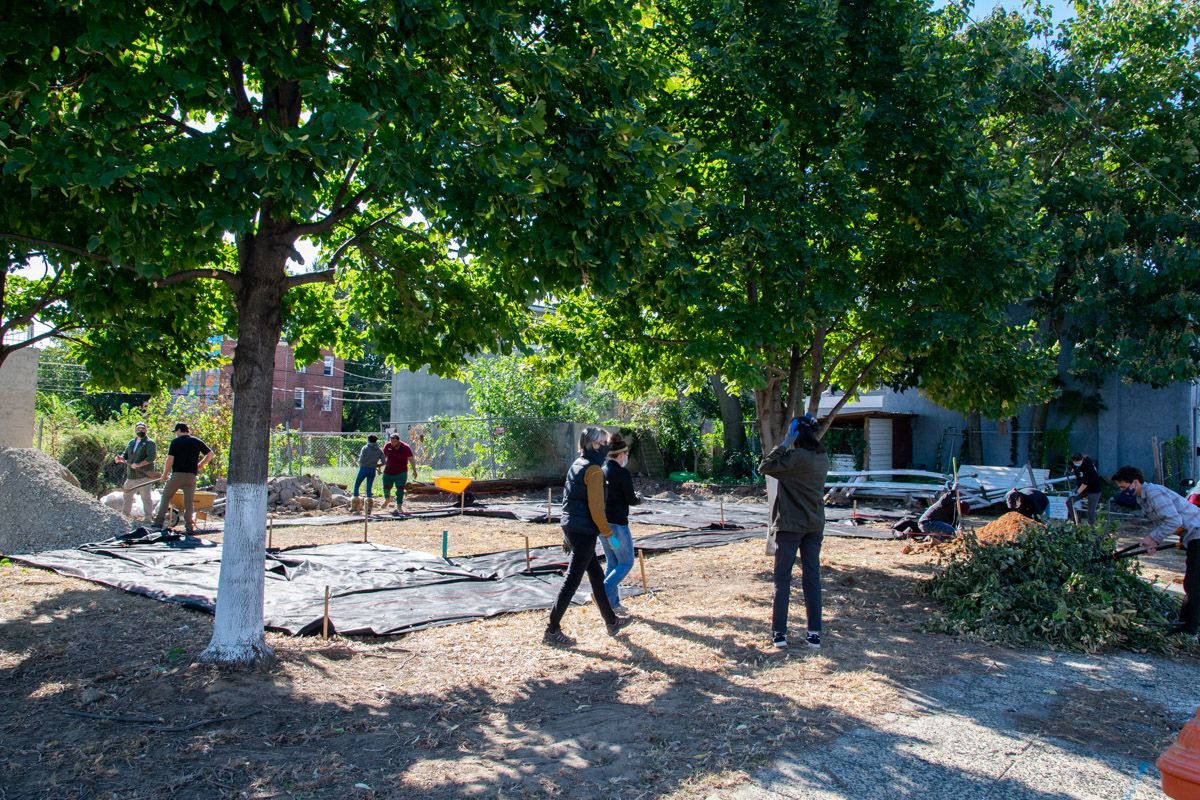 HUNE and Thomas Jefferson University are building a park from scratch in Norris Square