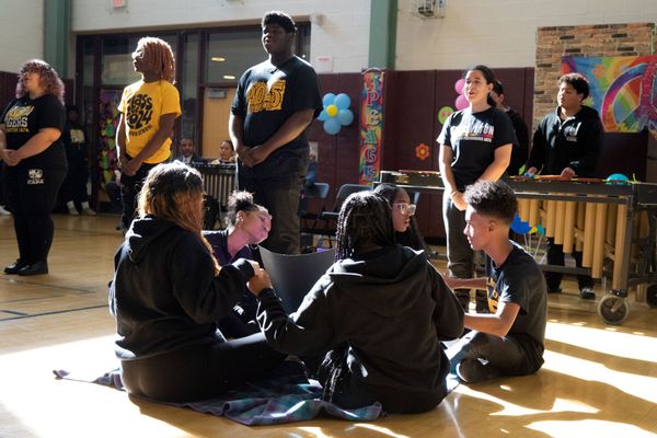 Kensington CAPA high school hosts rally for International Day of Peace