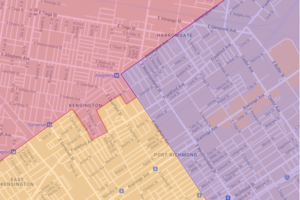 ¿Vives cerca de Kensington & Allegheny? Puede que tengas un concejal de la ciudad diferente.