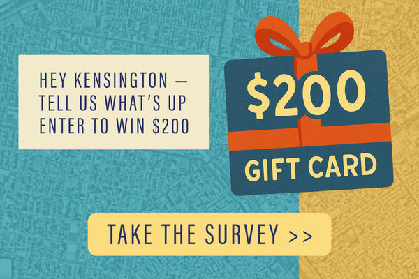 Hey Kensington, tell us what’s up & enter to win a $200 gift card. Take the survey. 