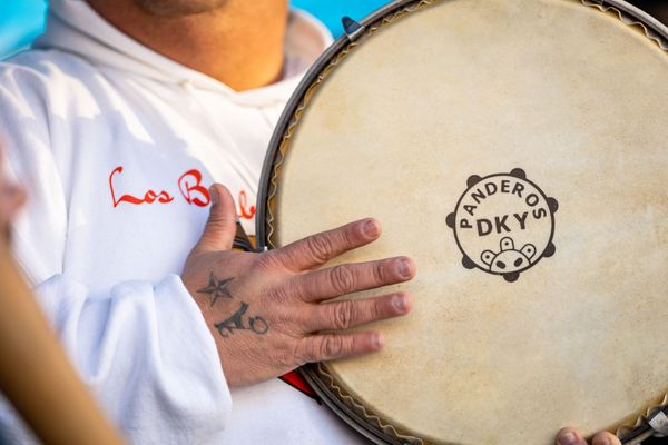 Bomberos de la Calle at their grand opening