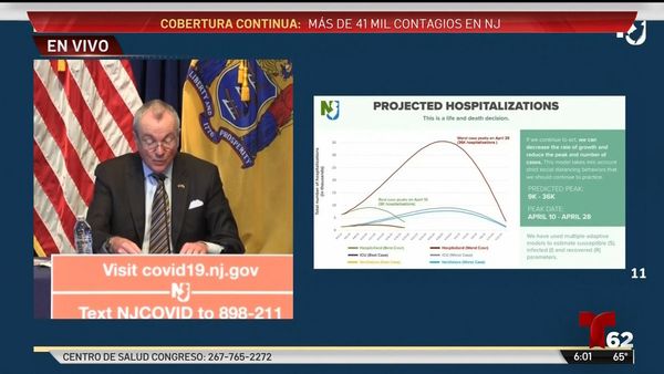 Duro panorama mortal por el virus en Nueva Jersey