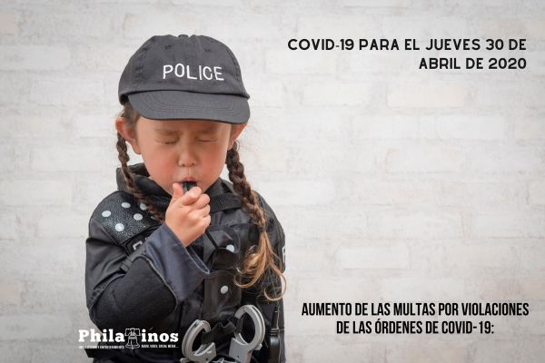 Actualización sobre el COVID-19 para el jueves 30 de abril de 2020