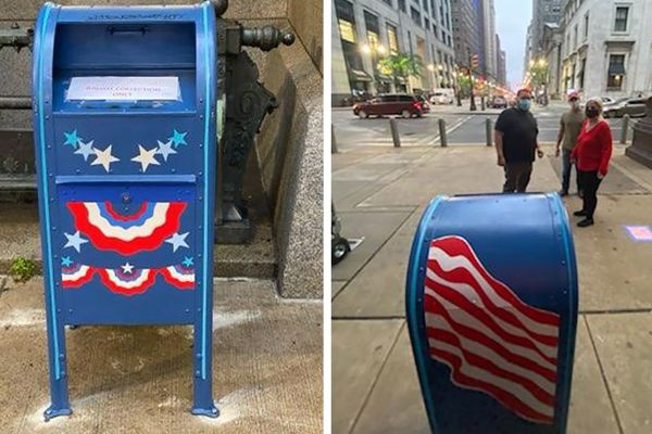 Filadelfia: Vote ahora al colocar su boleta en un buzón especial en el Ayuntamiento (City Hall)