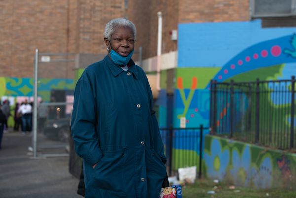 ‘I’m voting because I want to get Trump out of the presidency.’