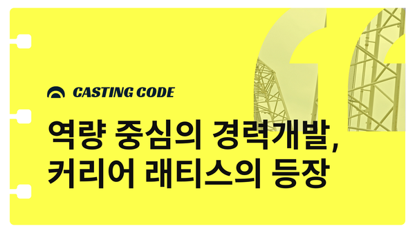 AI 시대 HRD 핵심과제③ 역량 중심의 경력개발, 커리어 래티스의 등장