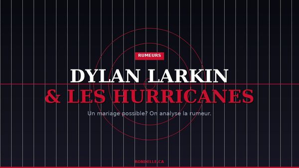 Rumeurs : Dylan Larkin et les Hurricanes — un mariage possible?