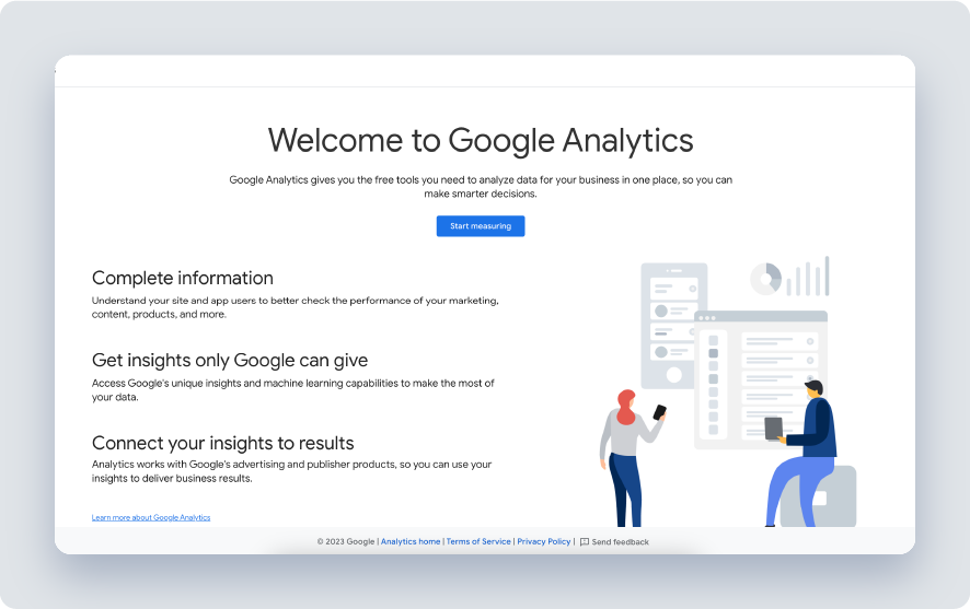 Google Analytics screenshot.