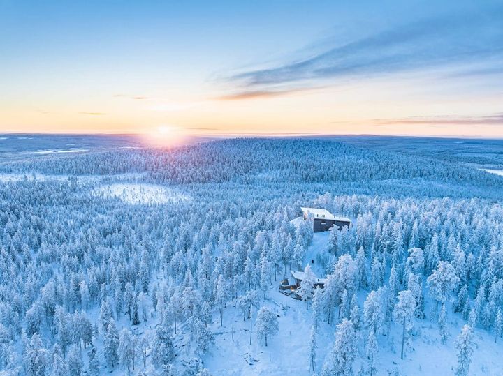 Searching For The Real Santa Claus on a Snowmobile
