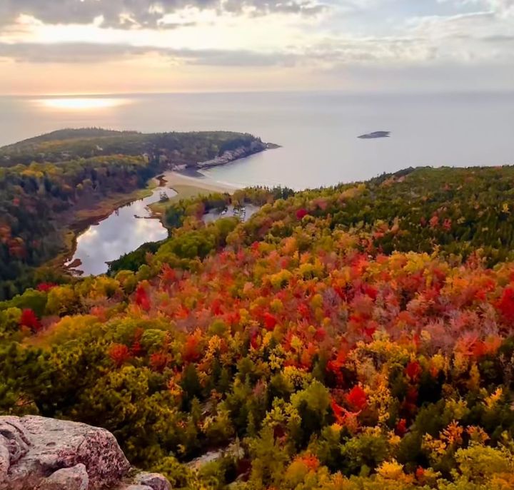 Where and When to See the Best Fall Foliage in Acadia and Schoodic