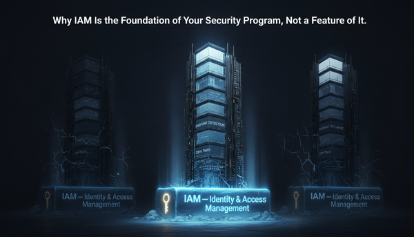 Why IAM Is the Foundation of Your Security Program, Not a Feature of It
