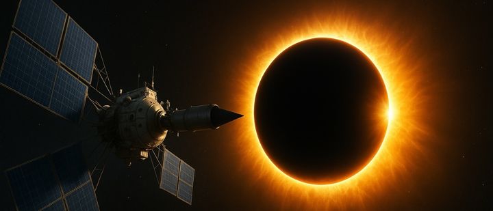 Breakthrough in Space Science: First Artificial Solar Eclipse in Orbit