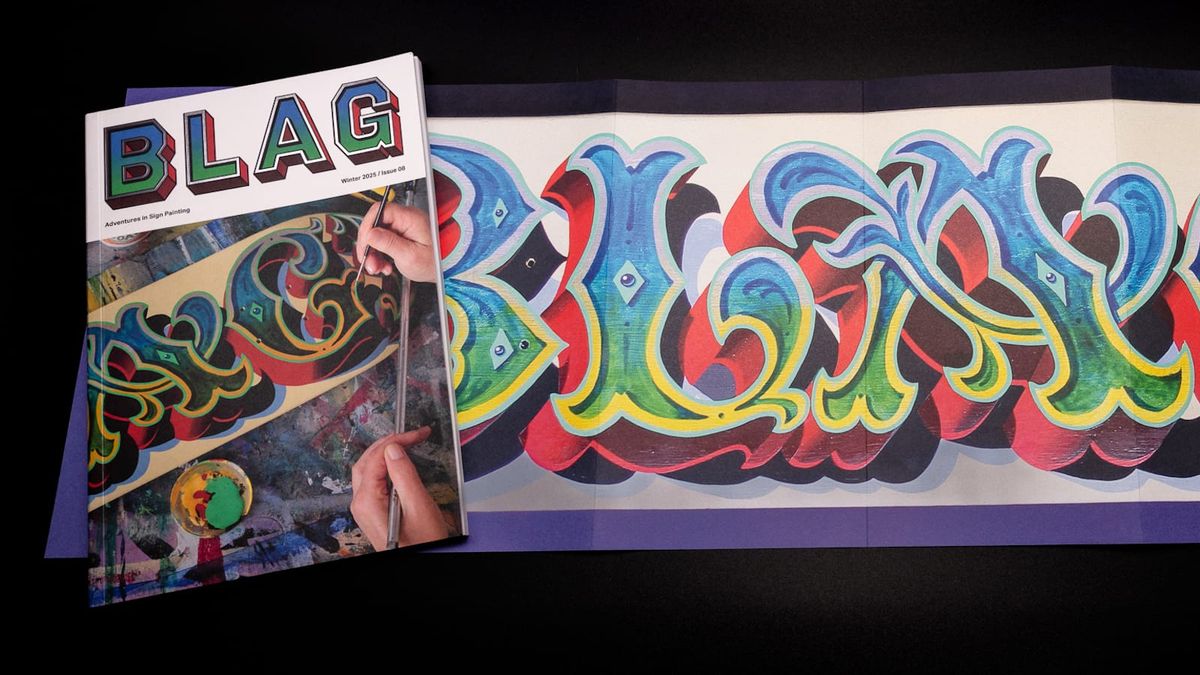 What's Inside Issue 08 of BLAG (Better Letters Magazine?