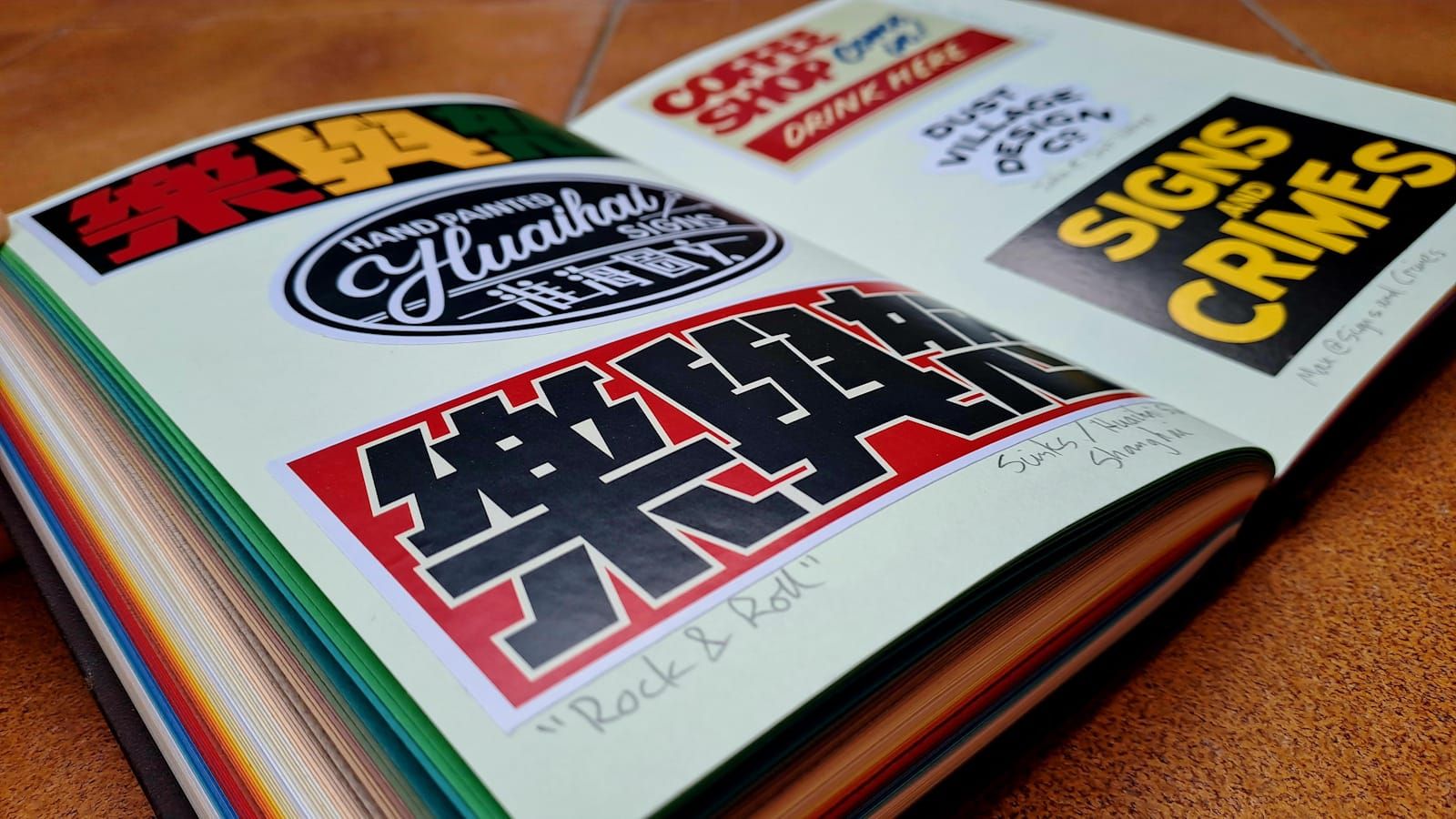 What I Do With (Sign Painters’) Stickers