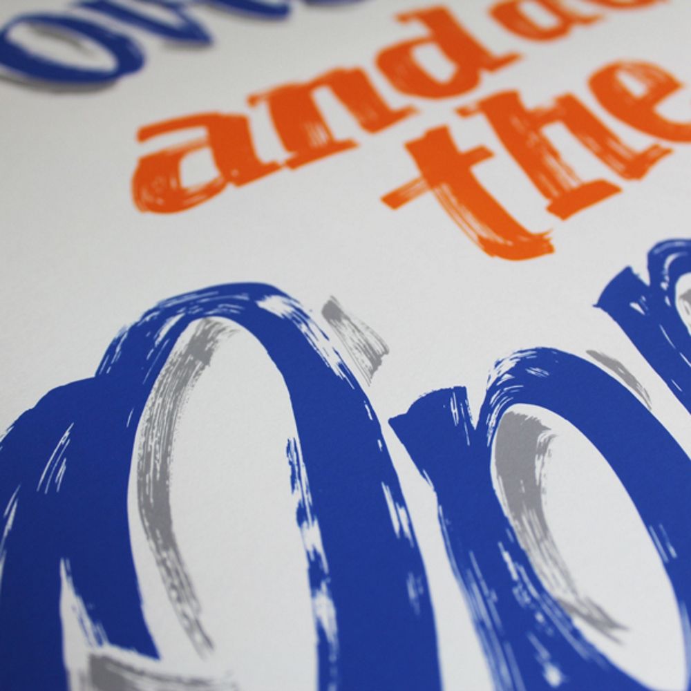 The original artwork was used to lay trace over in order to create the positives for making the screens.