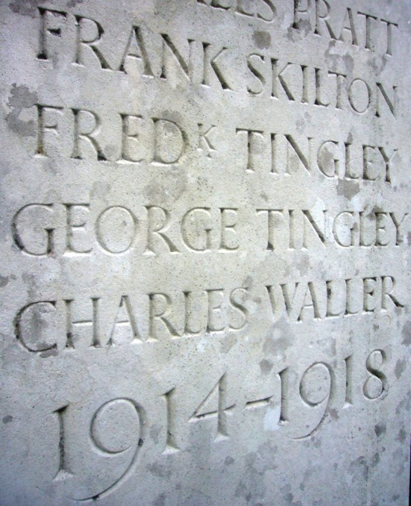 War memorial designed by Eric Gill
