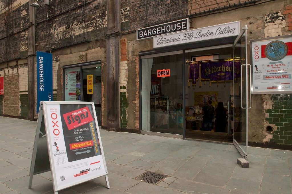 All visitors to the meet were greeted at the Bargehouse by posters and signage from Paul Myerscough (Bespoke Signs) and Ged Palmer (Luminor Sign Co.)