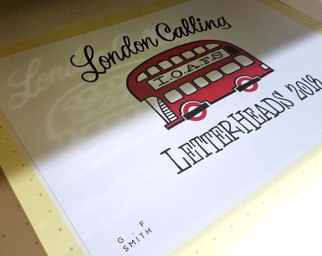 M.A.R.S Print Studio were on site with live, hands-on screen printing, using the event artwork developed by Ged Palmer on G . F Smith paper. On the Saturday visitors could also visit the pop-up Type Tasting laboratory.