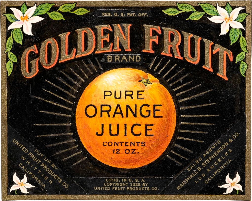 Lehmann Printing, gouache maquette for label, ca. 1930.