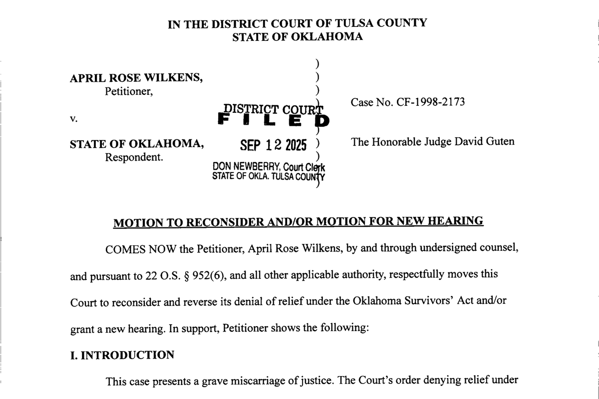 Wilkens case update, White Hair disrepair, and Muscogee youth leaders