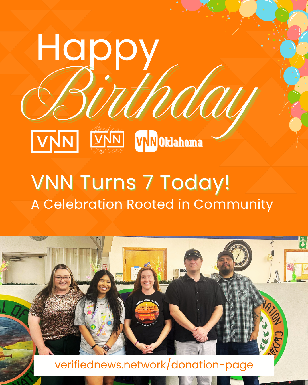 🎂 VNN Turns 7 Today! A Celebration Rooted in Community