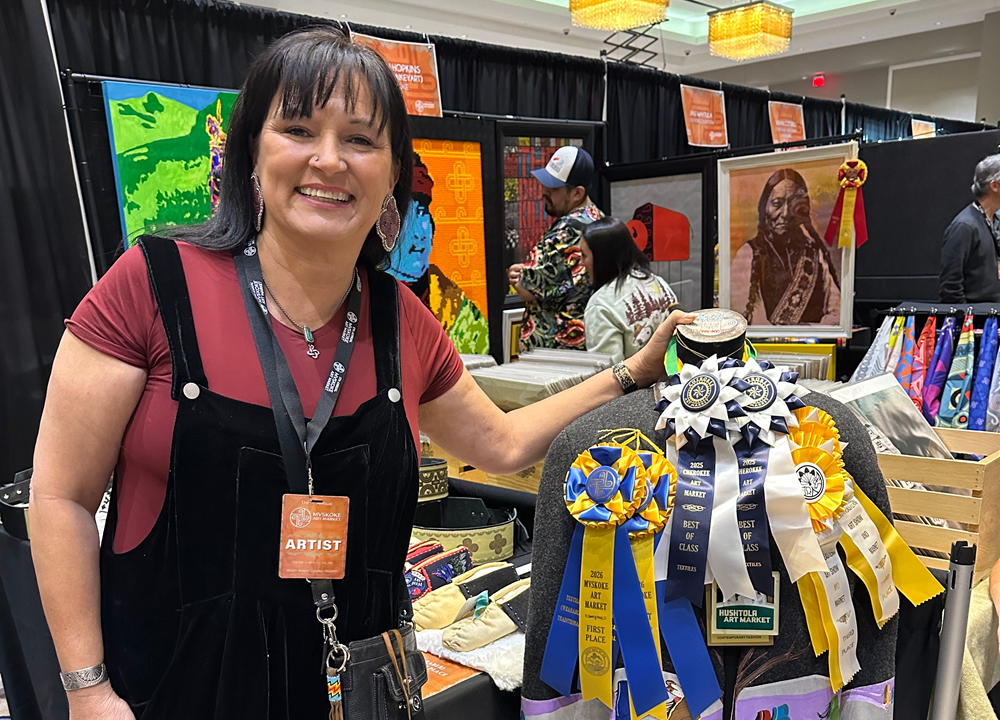 Touring the 2026 Mvskoke Art Market