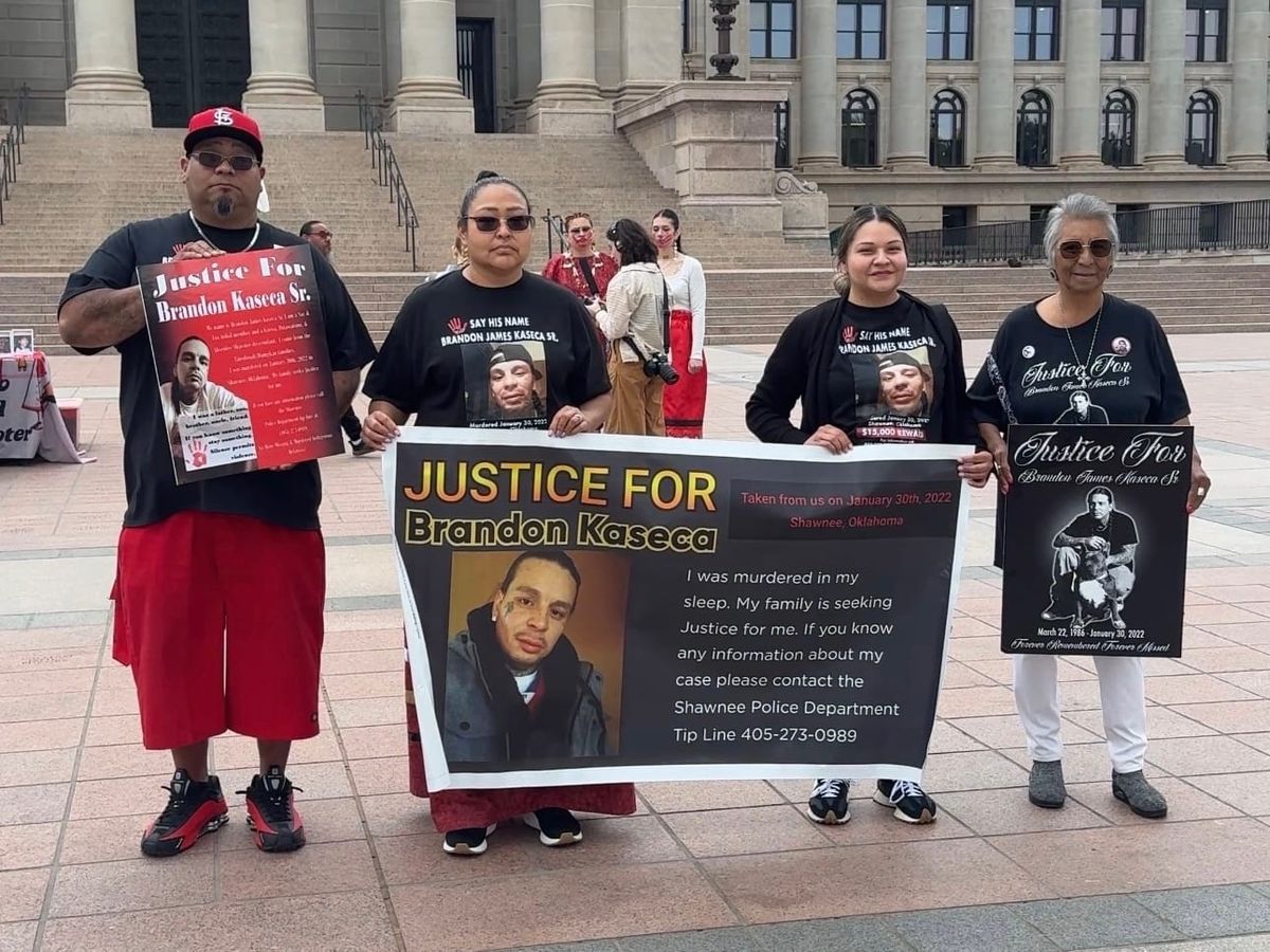 Indigenous people honor and raise awareness for relatives who are missing or have been killed