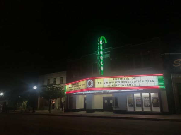 Reservation dogs, climate warning, and vertical gardens