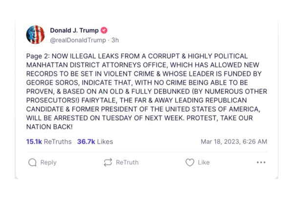 Trump arrest tweet, Mvskoke protestors, and IrishFest return