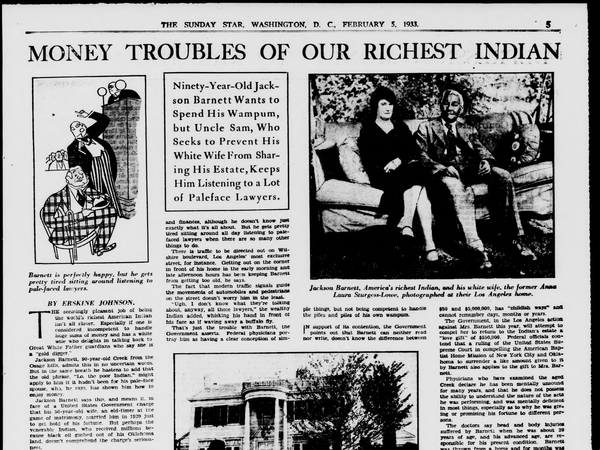 The abduction of Jackson Barnett: What really happened to the “world’s richest Indian”