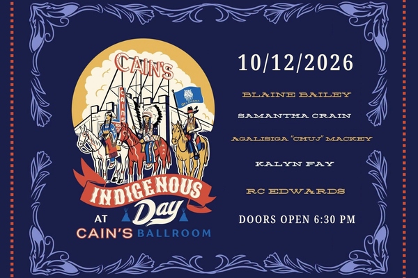 Cain’s Ballroom to host first full Indigenous lineup for Tulsa’s Native American Day