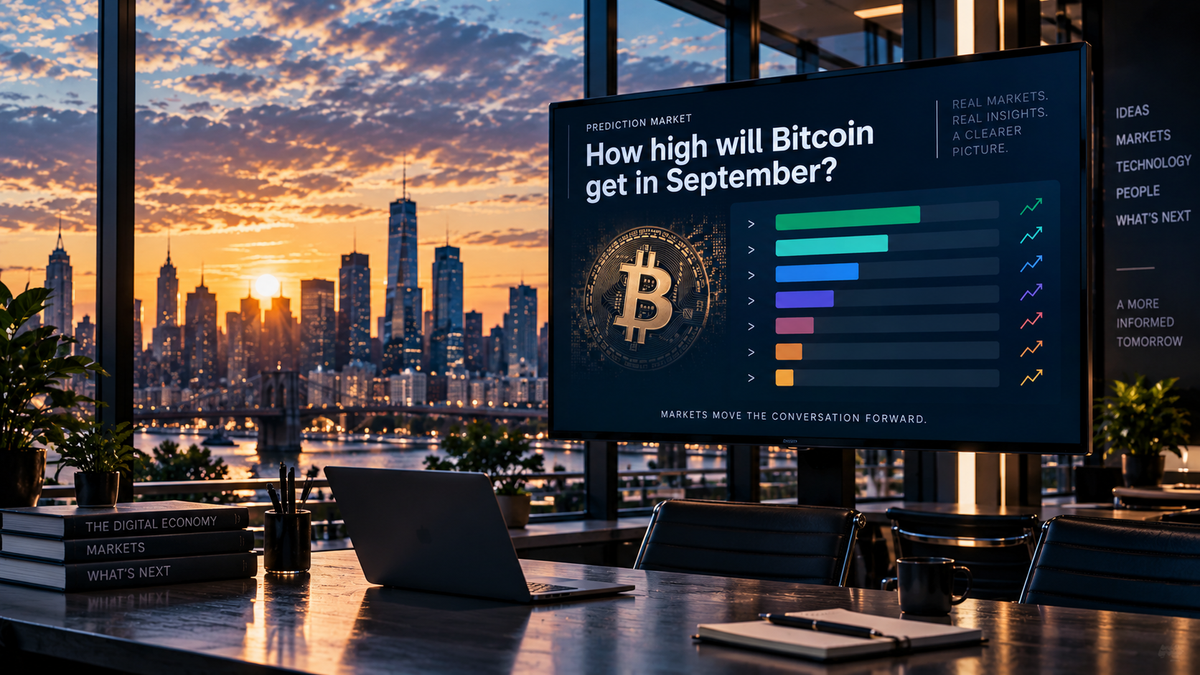 How High Will Bitcoin Go in September? Prediction Market Forecast
